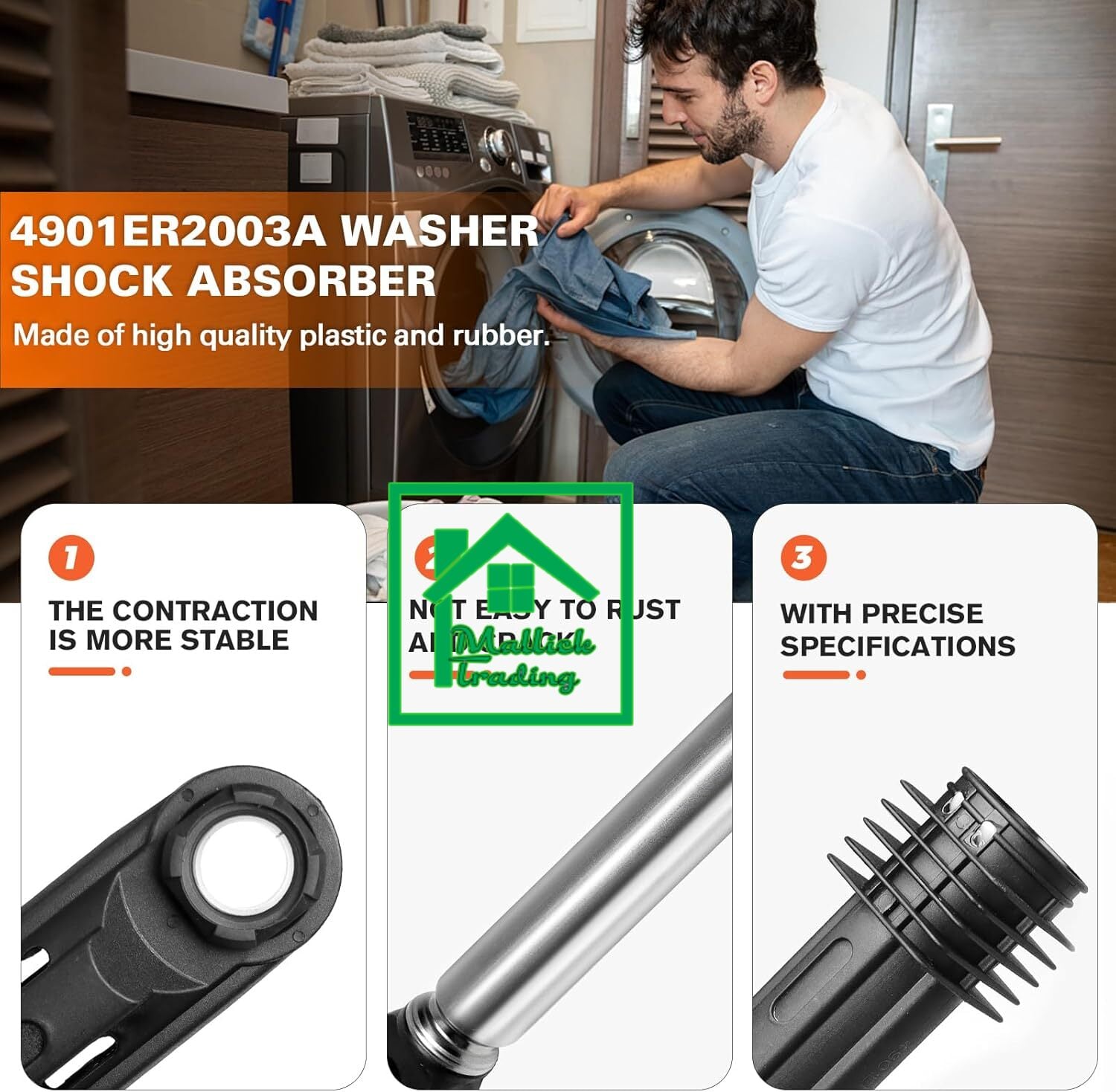 Washing Machine and Washer Shock Absorber for LG 100N. Washing Machine Parts Shock Absorber. 3 pics. Shock Absorber