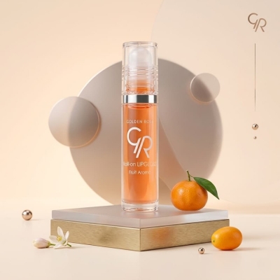 Picture of Golden Rose Roll on Lip Gloss-Orange