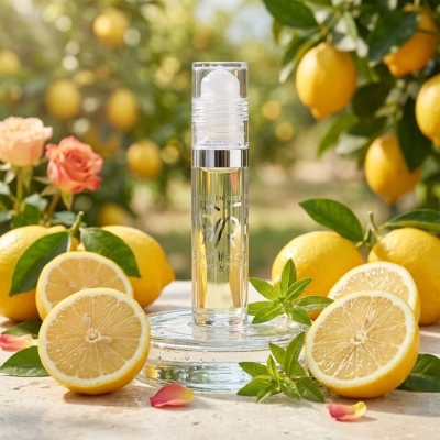 Picture of Golden Rose Roll on Lip Gloss - Lemon