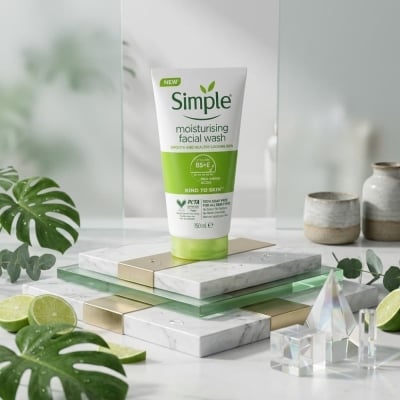Picture of Simple Moisturising Facial Wash 150ml