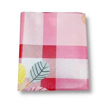 Picture of Waterproof Floral Rexine Bed Mat 6x7 Ft 04