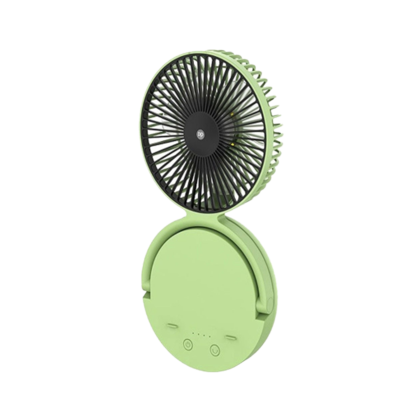 Picture of Dp-7637 Rechargeable Automatic Rotating Mini Table Desk Fan