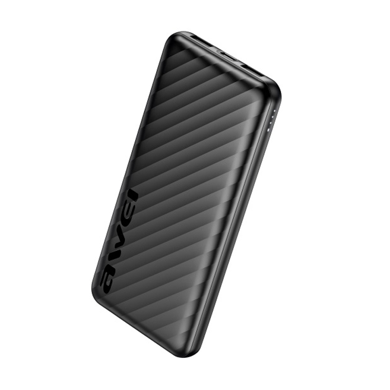 Picture of Awei 10000mAh Power Bank - Black - P5K Pro
