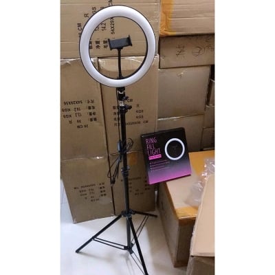 Picture of 10 Inch Ring Light With Tripod Stand ১০ ইঞ্চি রিং লাইট স্ট্যান্ড - random