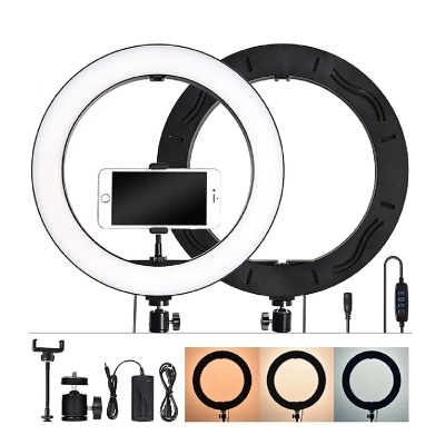 Picture of 14-Inch Ring Light with Adjustable Stand Enhance Lighting for Photography and Videos - random