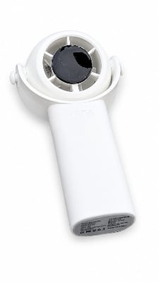 Picture of Mini Portable Handheld  high speed fan Display Electricity in Real Time Quiet Personal Fan Powerful Handheld Fan for Office Home