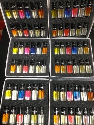 Picture of 12pcs Perfume Sweet Box Attar Combo Pack – 12 Halal Perfume Oils Gift Set for Men & Women