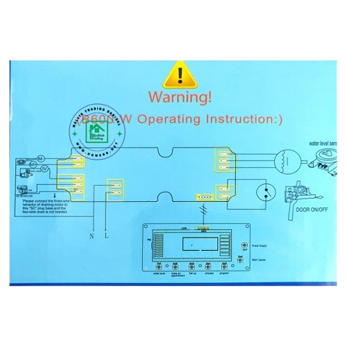 Washing Machine PCB Control Board YM600. YM500. Top Loading. Washing Machine. Universal PCB Controller.