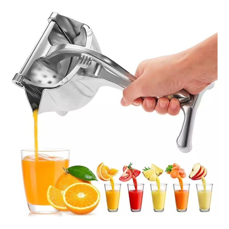 Picture of Stainless Steel Manual Hand Press Lemon Juicer Fruit Orange Citrus Juice Tool/Lebu chipa machine