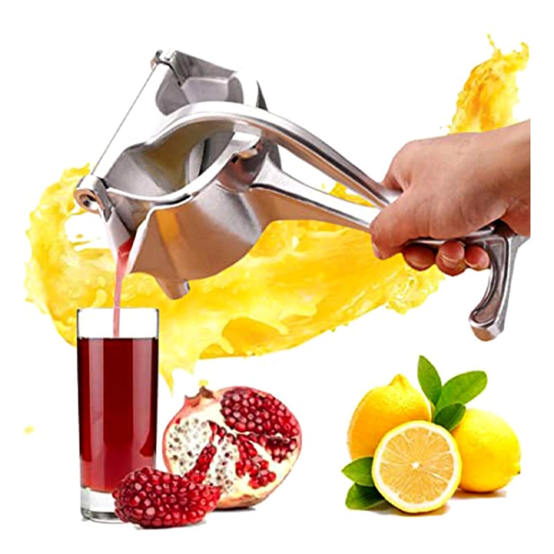 Picture of Stainless Steel Manual Hand Press Lemon Juicer Fruit Orange Citrus Juice Tool/Lebu chipa machine