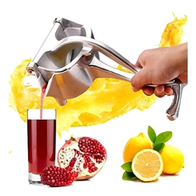 Picture of Stainless Steel Manual Hand Press Lemon Juicer Fruit Orange Citrus Juice Tool/Lebu chipa machine