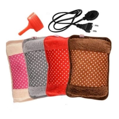 Picture of Electric Hot Water Bag / Heat Pillow and Pain Remover By Shop Exclusive - Multicolour - hot water bag