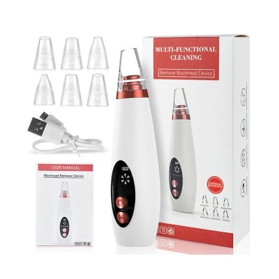 Picture of Rechargeable Device for Removing Blackheads and Whiteheads for Men and Women