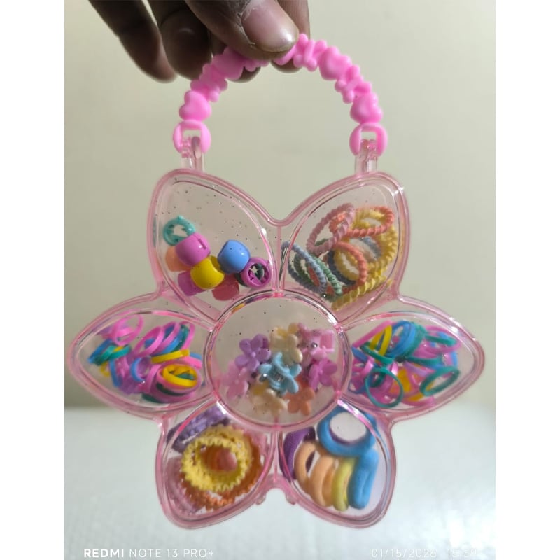 Picture of Band & Hair Clip Gift Combo Box for Girls