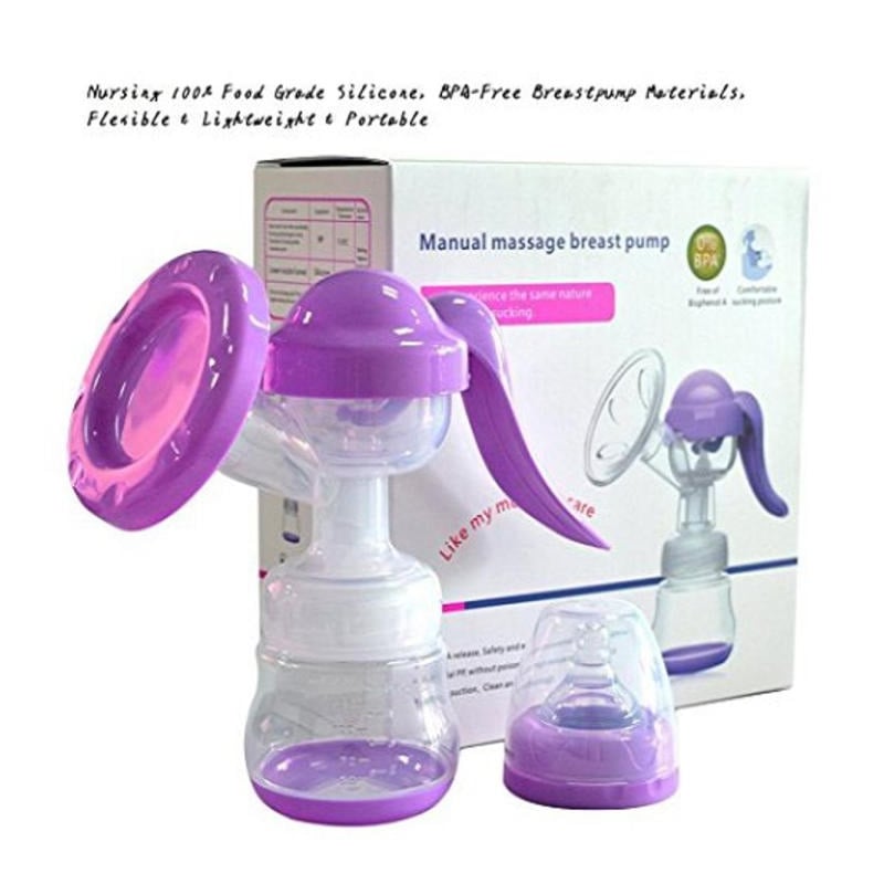 Picture of Portable Manual Breastfeeding Pump Set-BPA Free
