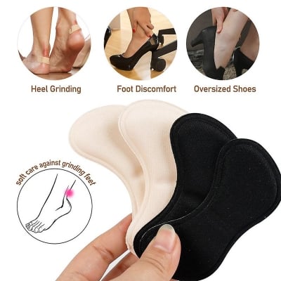 Picture of 2 Pair Forefoot Shoe Pads – Adjustable Insole Cushions & Heel Protectors