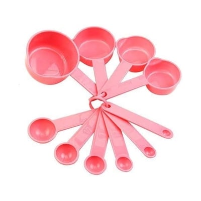 Picture of 8Pcs set Measuring Spoons Plastic Measure Spoon Useful Sugar Cake Baking Spoon Kitchen Baking Measuring Tools