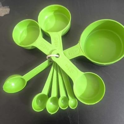 Picture of 8Pcs set Measuring Spoons Plastic Measure Spoon Useful Sugar Cake Baking Spoon Kitchen Baking Measuring Tools