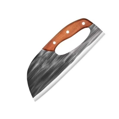 Picture of Kitchen Household Slicing 50Cr15MoV Steel Wood Handle 24cm