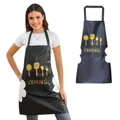 Picture of MILENZO Kitchen Apron Oxford Cloth Waterproof Oilproof  Apron