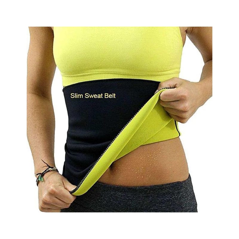 Picture of Indian Sweat Slim Belt Plus For Men & Women - Achieve Your Fitness Goals With This Sweat Slim Belt Plus, Ideal For Both Men And Women, Miss Belt,, Back Pain Support Belt,