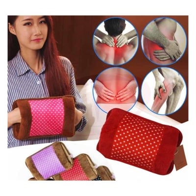 Picture of Electric Hot Water Bag Pain Remover - Multicolour - Hot Water Bag - hot water bag