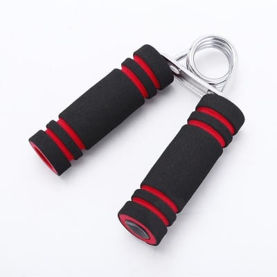 Picture of 1 Piece Hand Grip & Wrist Strengthener - Metal Exerciser For Hands, Hands And Fingers, Sponge Forarm Health Builder Gym Household Training Equipment