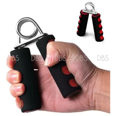 Picture of 1 Piece Hand Grip & Wrist Strengthener - Metal Exerciser For Hands, Hands And Fingers, Sponge Forarm Health Builder Gym Household Training Equipment