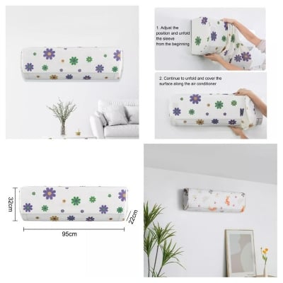 Picture of Dustproof Ac Cover For 1 Ton 1.5 & 2 Ton Printed Dustproof Ac Cover