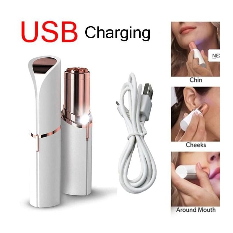 Picture of Rechargeable Flawless Painless Facial Hair Remover Machine For Women Girls Smooth Skin Painless Hair Eraser - FLWWT