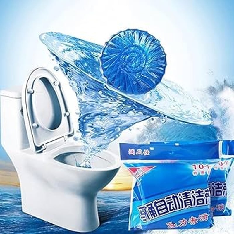 Picture of Toilet Sparkle 10-Pack: Unleash the Ultimate Cleaning Power for a Spotless, Germ-Free Bathroom Experience-Magic Gift Store
