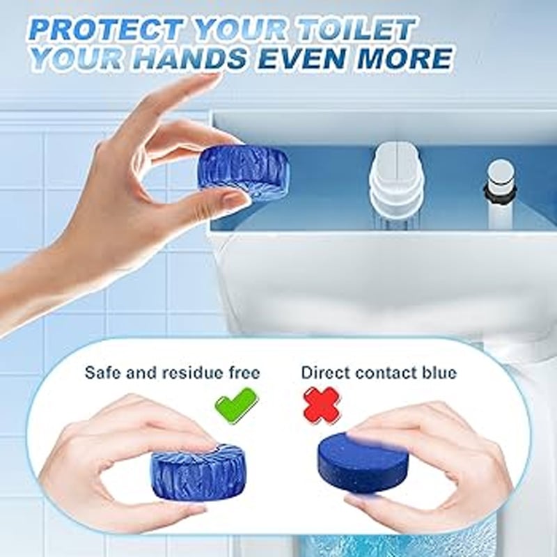 Picture of Toilet Sparkle 10-Pack: Unleash the Ultimate Cleaning Power for a Spotless, Germ-Free Bathroom Experience-Magic Gift Store