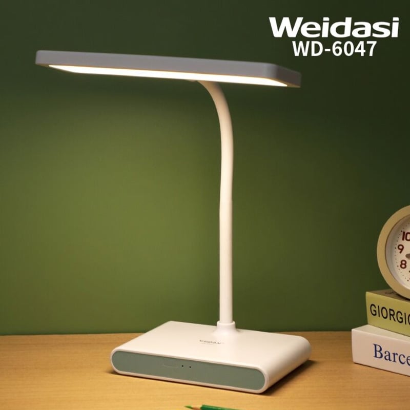 Picture of WEDASI ELECTRIC AC/ DC USB 3 MODES EYE PROTECTOR LAMP WD-6047 FOR READING,OFFICE,BEDROOM DECOR.