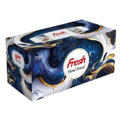 Picture of Fresh Hand Towel White 250 pcs Box