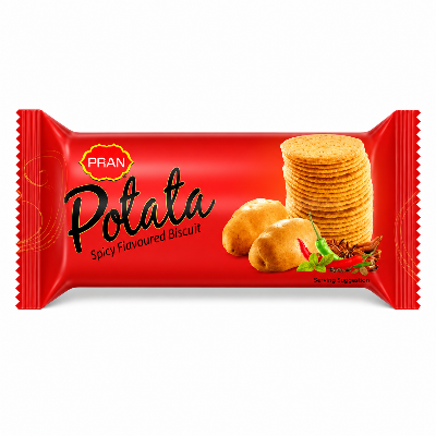 PRAN Potata Spicy Biscuit 50gm