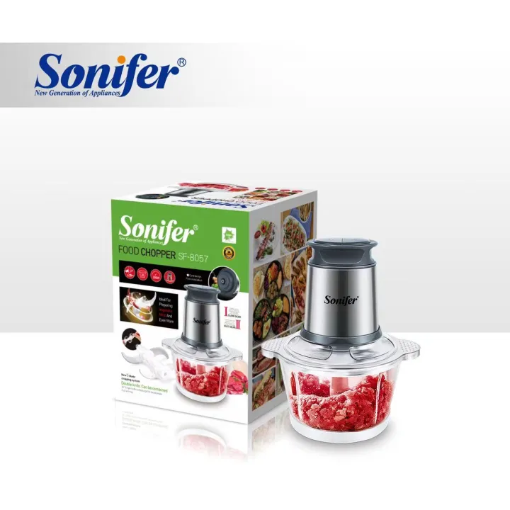 Picture of Sonifer Electric Multipurpose Food Chopper Processor SF-8057