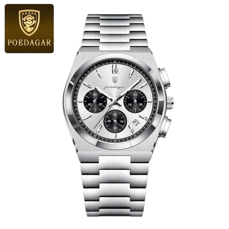 Picture of POEDAGAR 970 Luxury Man Quartz Watch Sport Military Watch For Men Waterproof Luminous Date Chronograph Style Watches - Watch For Men