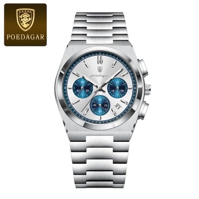 Picture of POEDAGAR 970 Luxury Man Quartz Watch Sport Military Watch For Men Waterproof Luminous Date Chronograph Style Watches - Watch For Men