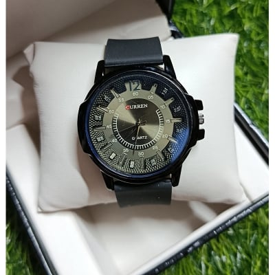 Picture of CURREN 8123 Analog Watch for Men - Watch For Men Black