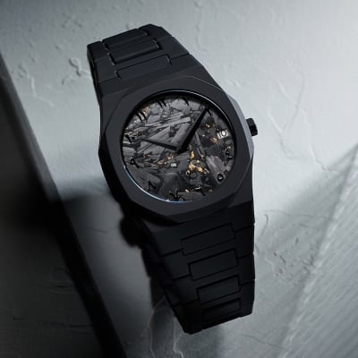Picture of Arabic Aura Date Watch Waterproof Men's Quartz Watch Black PC Plastic watch for men - Arabic Aura Watch - Black