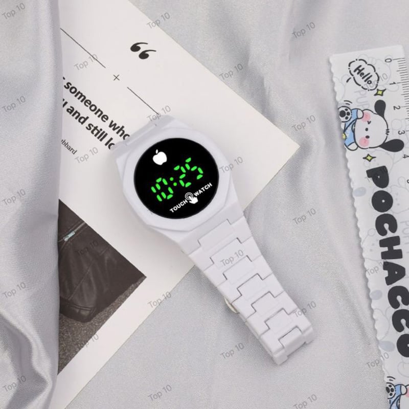 Picture of New Fashion Men Luxury Plastic Digital Watch - Led Digital Watches- Sports Watch - Students Watches - Led Touch Watch For Men