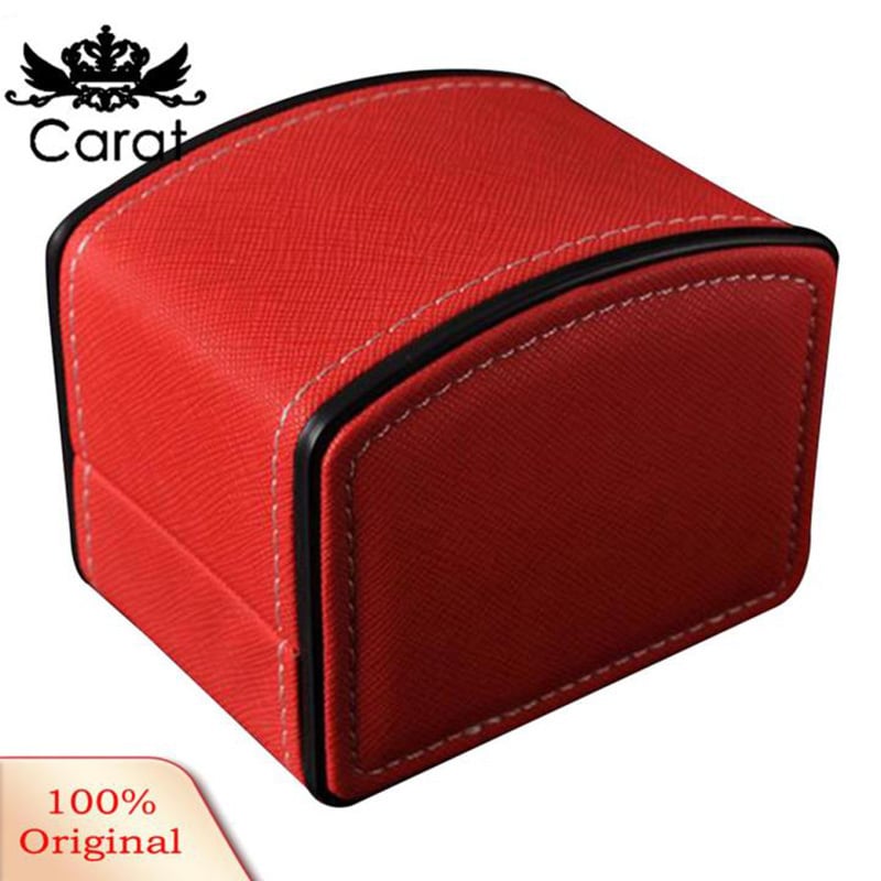 Picture of New Leather Watch Box Display Case for Jewelry Storage Organizer Box for Watches