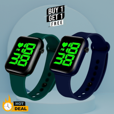 Picture of 1 buy 1, Digital Sports Watch, Combo Offer