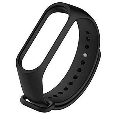 Picture of M3/M4/M5/M6 Smart Fitness Band Replacement Rubber belt Black