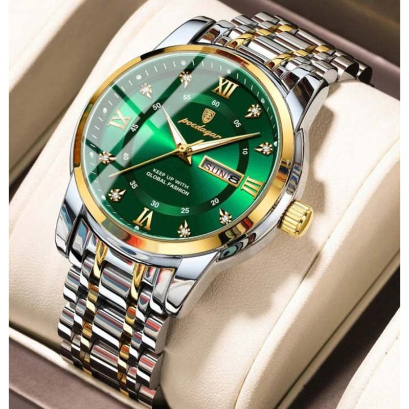 Picture of POEDAGAR 936 Stainless steel  Luxury Watch for Man- Men Watch Quartz Stainless Steel Sports Men's Watches - Watch - Stainless Steel Watch For Men