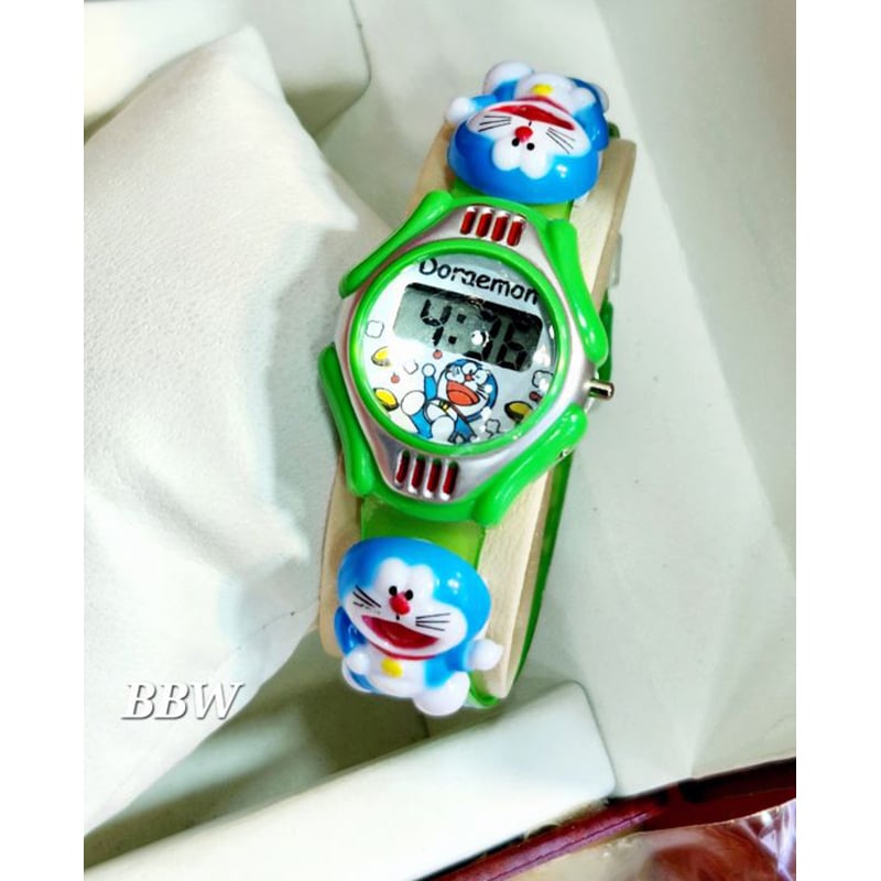 Picture of New Doraemon Cartoon Boys Girls Children Watches,  Wristwatches For Kids - Doraemon Kids watch- Watch