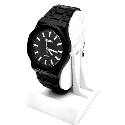 Picture of Stylish ROSRA Stainless Steel Black Colour Fashionable Man Watch