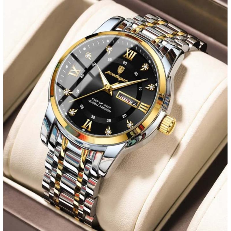 Picture of POEDAGAR 936 Stainless steel  Luxury Watch for Man- Men Watch Quartz Stainless Steel Sports Men's Watches - Watch - Stainless Steel Watch For Men