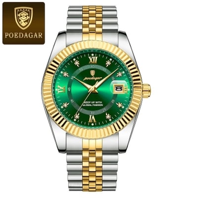 Picture of POEDAGAR 910 Luxury Stainless steel Wrist Watch For Man - Waterproof Men Watch Quartz - Stainless Steel Men's Watch - Stainless steel Watch .