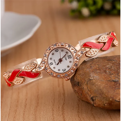 Picture of New Luxury Crystal Wristwatches Women's Fashionable Casual Watch - Watch For women - Watch -ঘড়ি